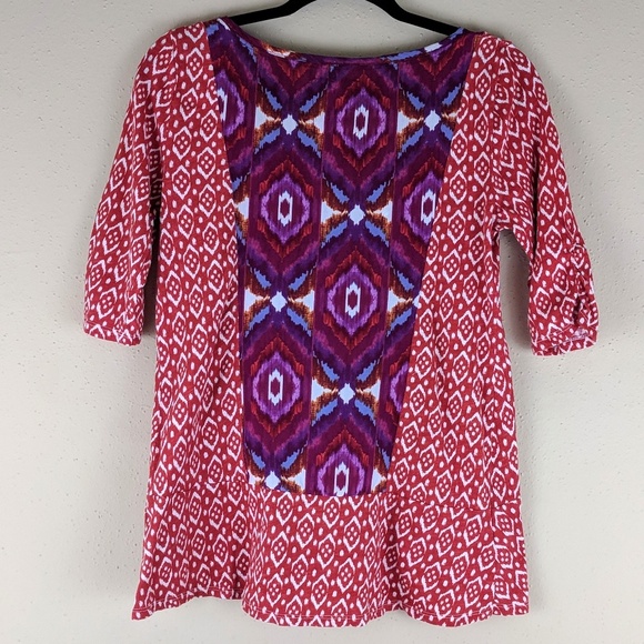 Anthropologie | Akemi+Kin Aztec Print Top Small - Picture 5 of 7